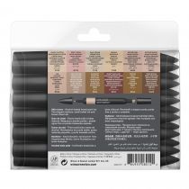 W&N PROMARKER SET 12+1PC SKINTONES