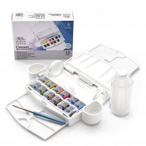 WINSOR & NEWTON COTMAN AQUARELLE SET DE VOYAGE EXTERIEUR