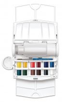 WINSOR & NEWTON COTMAN AQUARELLE SET DE VOYAGE EXTERIEUR