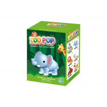 ZOO POP FIGURINE 3D ANIMAUX - ELEPHANT