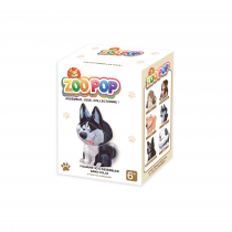 ZOO POP FIGURINE 3D CHIENS - HUSKY