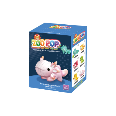 ZOO POP FIGURINE 3D DRAGONS - AXOLOTL