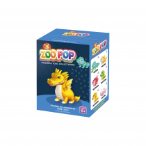 ZOO POP FIGURINE 3D DRAGONS - DRAGON JAUNE