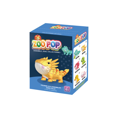 ZOO POP FIGURINE 3D DRAGONS - L�ZARD